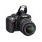 尼康 D3200 单反相机套机(AF-S DX 18-55mm f/3.5-5.6G VR尼克尔镜头) 黑色产品图片2