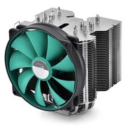 九州风神 路西法 FANLESS被动式散热多平台CPU散热器 6热管超静音14CM风扇支持intel 2011架构