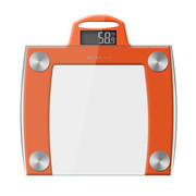 禾诗 HS-C16 家用人体称重电子称身高体重秤 机械称 称体重的称 橙色
