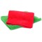 车之吻 2条装(加厚型160CM*60CM) 超细纤维擦车毛巾/超强去污 红色/绿色产品图片1