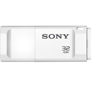 索尼 USM32X/W 精致系列USB3.0 独立防尘盖设计U盘 32GB(白)