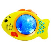知识花园 早教故事机P5 海浪投影MP3故事机早教机婴幼儿益智玩具2G内存可下载可充电 黄色