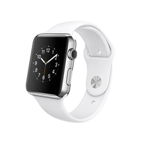 苹果 Apple Watch 智能手表(白色/38毫米表壳/运动型表带)产品图片主图