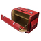V12 高档皮革车载行李箱 野王系列收纳箱 拉杆带密码锁车用后备整理箱储物箱 红色产品图片4