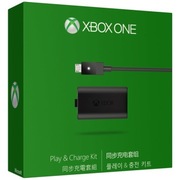 微软 【原装产品】Xbox One 同步充电套组(手柄电池和充电线)