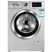 博世  WDG244681W 8公斤 洗烘一体变频 滚筒洗衣机 降噪 高低温 毛绒玩具洗烘(高雅银)