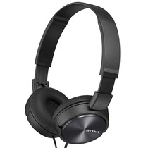 索尼 MDR-ZX310 头戴式立体声耳机 监听耳机 黑色产品图片主图