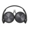 索尼 MDR-ZX310 头戴式立体声耳机 监听耳机 黑色产品图片3