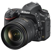 尼康 D750 单反双头套机 (AF-S 尼克尔 24-120mm f/4G ED VR镜头 + AF-S 50mm f/1.8G 镜头)