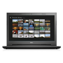 戴尔 M5555-1106B 灵越15.6英寸笔记本电脑 商用办公 双核处理器 E1-7010 2G 500G DVD 黑色产品图片主图