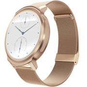 Ticwatch 缎金版智能手表 苹果mfi认证支持iOS系统 钢带流光金版