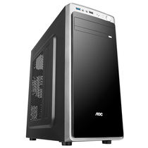 AOC S707/D 轻游戏机箱 黑色 原生USB3.0/全兼容SSD/支持ATX主板产品图片主图