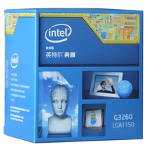 英特尔 奔腾 G3260 Haswell架构盒装CPU处理器(LGA1150/3.3GHz/3M三级缓存/53W/22纳米)产品图片主图