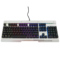 三巨 SKU833 机械键盘银黑色RGB水晶青轴标准版产品图片1