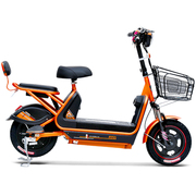 小刀 电动车 TDT-1532Z 新款48V20AH电动自行车 时尚踏板代步车小叮当A哑光炫橙