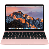 苹果 MacBook 2016版 12英寸笔记本电脑 玫瑰金色 512GB闪存 MMGM2CH/A产品图片主图