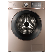 美的 MD90-1617WIDQCG 9公斤变频洗烘一体滚筒洗衣机(玫瑰金) 智能APP控制 i-smart自动投放