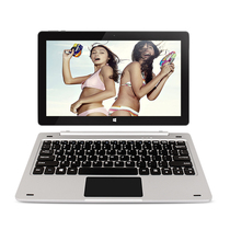 中柏 EZpad6 11.6英寸二合一平板电脑(Z8350/64G+4G/1920*1080FHD屏/Win10)极光银产品图片主图