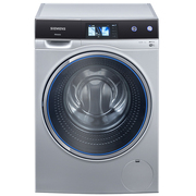 西门子  10公斤 变频滚筒洗衣机 家居互联 iSensoric智感清新(银色)XQG100-WM14U9680W