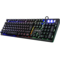 宜博 EKM760 薄膜办公游戏键盘  金属面板 悬浮按键 有线键盘 黑色产品图片2