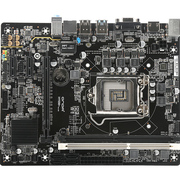 昂达 H110M+全固版 (Intel H110/LGA 1151)主板 支持DDR3/DDR4内存