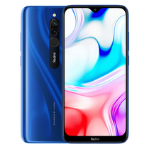 小米 Redmi85000mAh大电量大字体大音量大内存3D四曲面机身AI双摄骁龙八核处理器AI人脸解锁3GB+32GB宝石蓝游戏智能手机红米产品图片主图