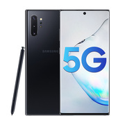 三星 GalaxyNote10+5GSM-N9760骁龙855后置四摄智能SPen全网通双卡双待游戏手机12GB+256GB麦昆黑