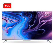 TCL 55T78055英寸液晶平板电视机超薄金属智慧全面屏原色高色域8K解码2+32GB大内存教育电视