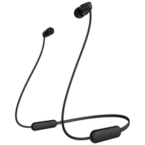 索尼 WI-C200无线入耳式立体声耳机手机耳机颈挂线控黑色产品图片主图
