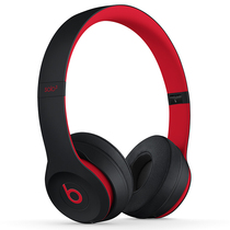 Beats BeatsSolo3Wireless头戴式蓝牙无线耳机手机耳机游戏耳机-桀骜黑红十周年版MRQC2PAA产品图片主图