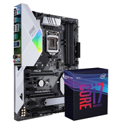 华硕 PRIMEZ390-A主板IntelZ390LGA1151+英特尔Inteli7-9700K酷睿CPU处理器板U套装CPU主板套装