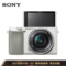 索尼 ILCE-6100LA6100LAPS-C画幅微单数码相机标准镜头套装Vlog自拍视频白色alpha6100情人节礼物产品图片1