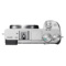 索尼 Alpha6400APS-C微单数码相机Vlog视频单机身银色实时眼部对焦智能追踪拍摄物体a6400产品图片4