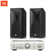 JBL STUDIO530BK+天龙PMA600功放Hifi音响音箱家庭影院网络播放高保真发烧级外接低音炮蓝牙