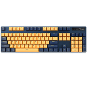 雷柏 V500PRO蔚蓝黄潮多模版有线无线背光游戏机械键盘