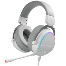 雷柏 VH650虚拟7.1声道RGB游戏耳机 星辰白产品图片主图